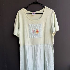 vintage Disney Winnie the Pooh t-shirt maxi dress